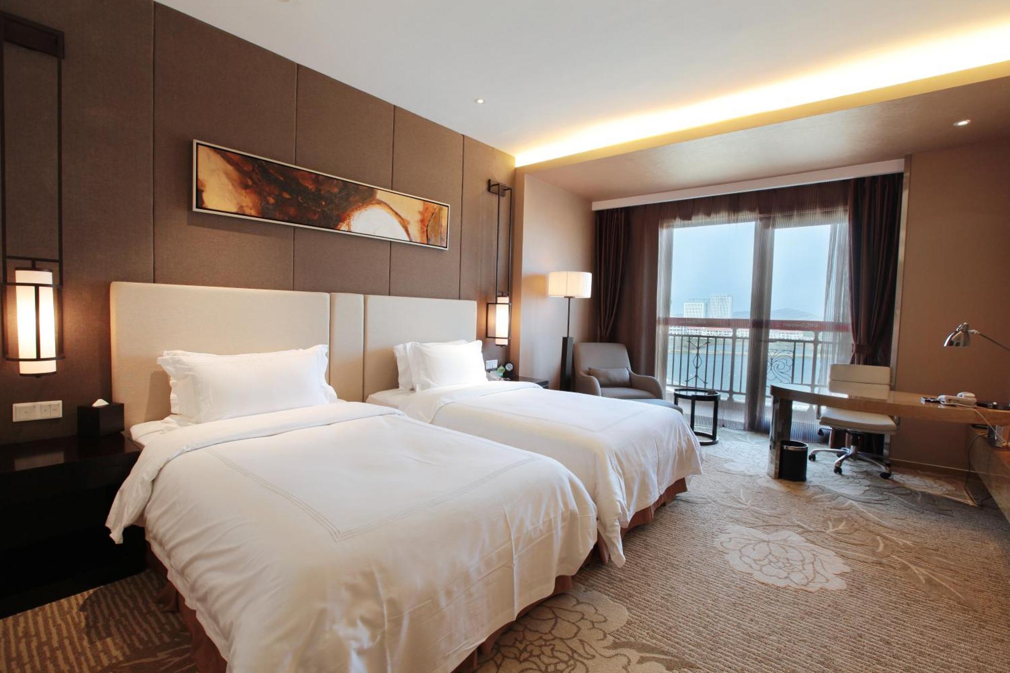 Shenglong Jianguo Hotel Haiyang Exterior foto