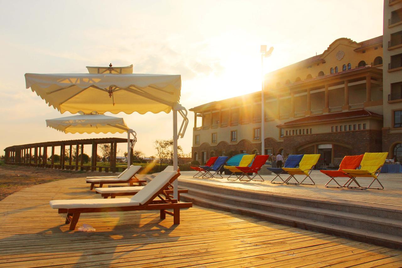 Shenglong Jianguo Hotel Haiyang Exterior foto